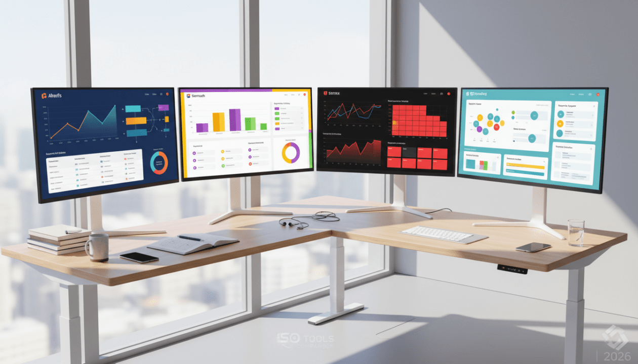descubre la comparativa definitiva de herramientas seo en 2026: ahrefs, semrush, sistrix y se ranking. analiza sus características, ventajas y cuál se adapta mejor a tus necesidades para optimizar tu estrategia digital.